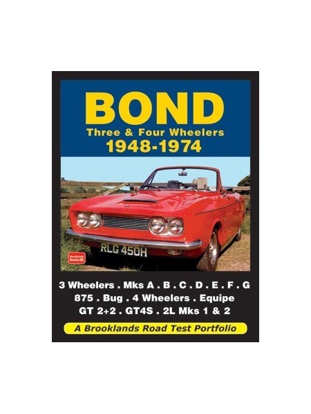 BOND THREE & FOUR WHEELERS 1948-1974 ROAD TEST PORTFOLIO