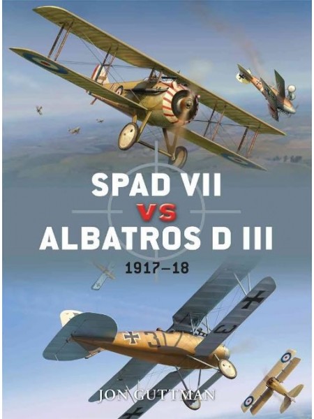 SPAD VII VS ALBATROSS DIII - OSPREY DUEL N°36 - Livre