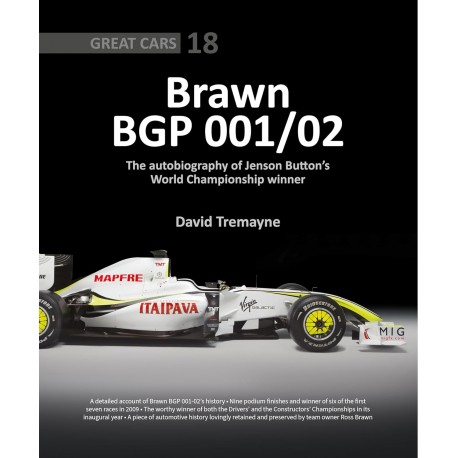 BRAWN BGP 001/02 THE AUTOBIOGRAPHY OF BUTTON'S CHAMPIONSHIP WINNER