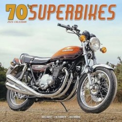 70'S SUPERBIKES CALENDAR 2025