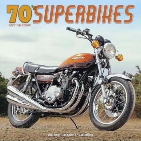 70'S SUPERBIKES CALENDAR 2025