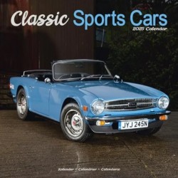 CLASSIC SPORTS CARS CALENDAR 2025