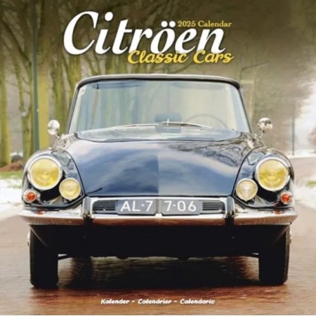 CITROEN CLASSIC CARS CALENDAR 2025