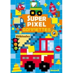 SUPER PIXEL GOMMETTES VEHICULES