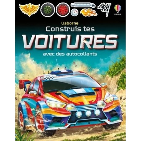 CONSTRUIS TES VOITURES AVEC DES AUTOCOLLANTS