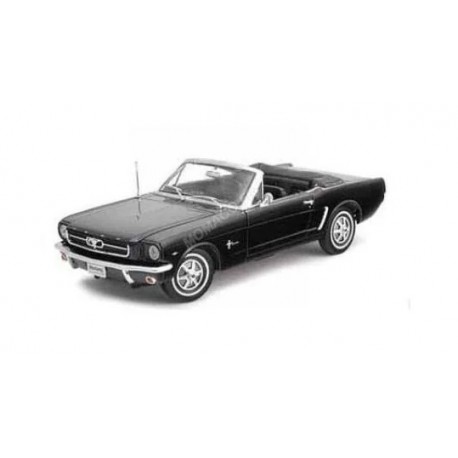 FORD MUSTANG COUPE 1964 CABRIOLET NOIRE 1:18