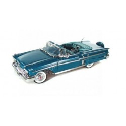 CHEVROLET IMPALA 1958 TURQUOISE 1:18