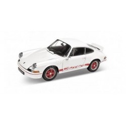 PORSCHE 911 CARRERA RS 1973 BLANC-ROUGE 1:18