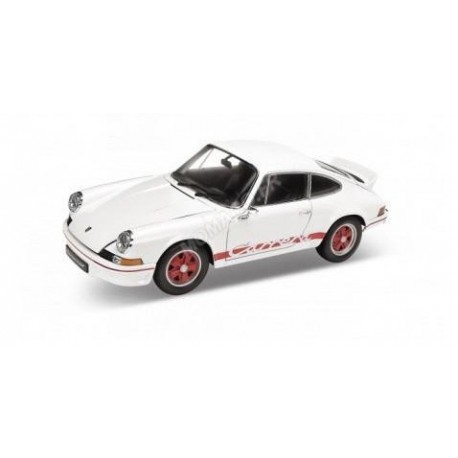 PORSCHE 911 CARRERA RS 1973 BLANC-ROUGE 1:18