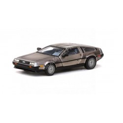 DELOREAN DMC12 COUPE ARGENT 1:18