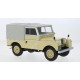 LAND ROVER SERIE 1 1957 BEIGE BACHE 1:18