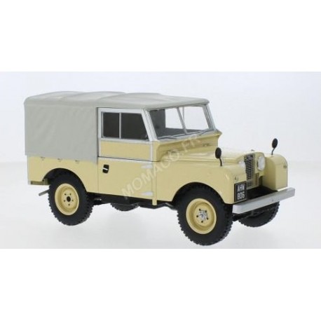 LAND ROVER SERIE 1 1957 BEIGE BACHE 1:18